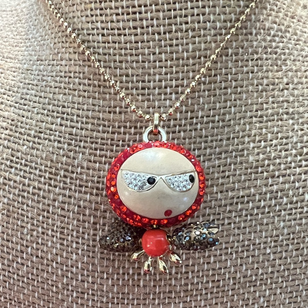 Swarovski Eliot Crab Long Necklace